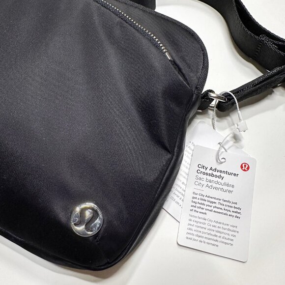 Lululemon City Adventurer Crossbody Bag - NWT - Black - Picture 3 of 10